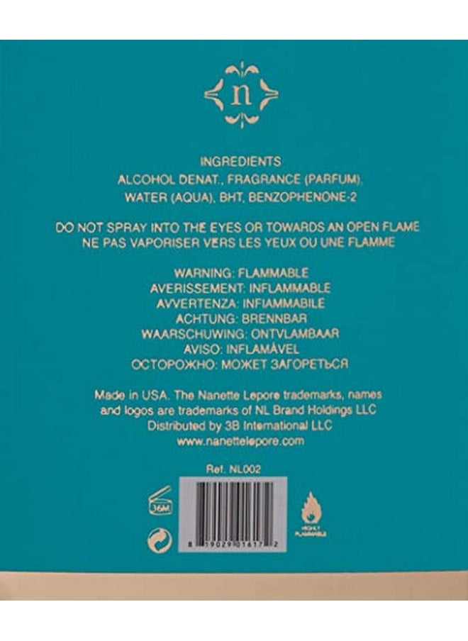 Nanette lepore - Nanette Lepore Eau De Parfum Natural Spray, 1.7 Fl Oz - Image 1