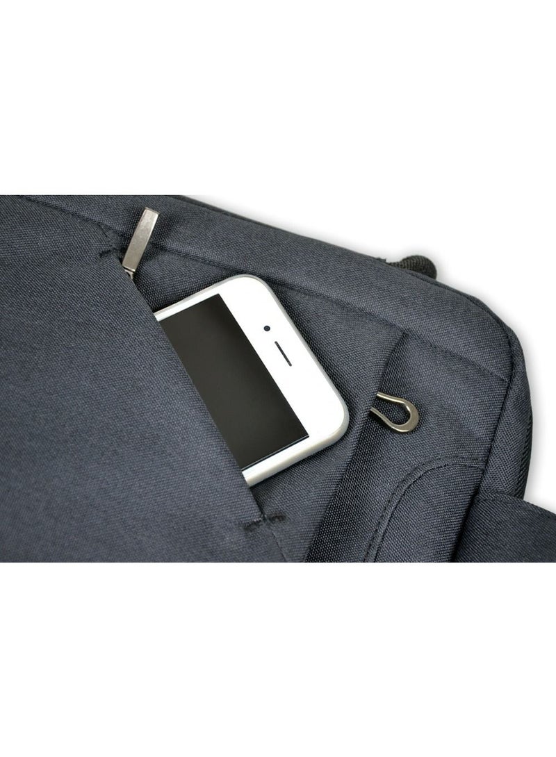 PORT Designs Sydney Toploading Laptop Bag 13/14 inch - Black - Image 4