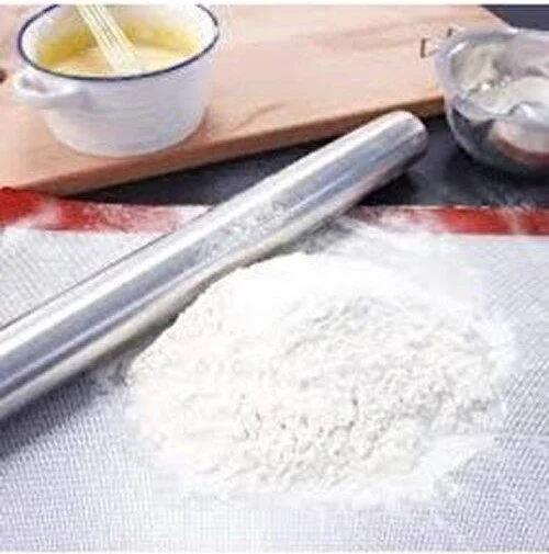 Mavi Trend 40 cm Stainless Aluminum Rolling Pin Practical Dough Rolling Rolling Pin 40 cm