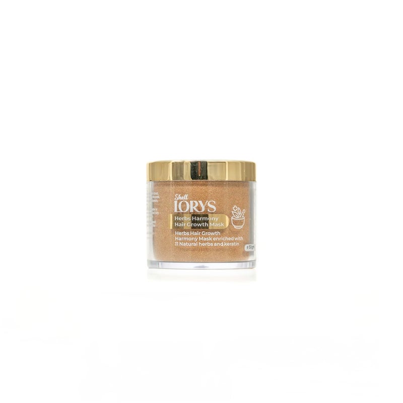 LORYS 11 Herbs Harmony Hair Growth Mask Sandalwood Infused with a Blend of Natural Herbs Nourishes Hair Promotes Hair Growth Supports a Healthy Scalp Ideal for All Hair Types 25gm50gm - Image 3
