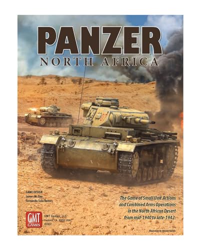 GMT Games Panzer North Africa Board Game - Image 1