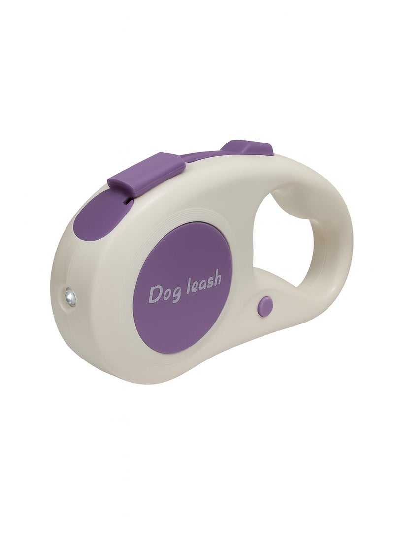 Retractable Dog Leash 5M Automatic Flexible Dog Puppy Cat Traction Rope Belt Dog Leash For Small Medium Dogs Pet Supplies With front lighting - Image 3