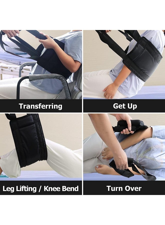 Dhadh Patient Lifting Aid, Assist Pad, Durable Transfer Belt with Handles,Bed Transfer Nursing Sling, Patient Lift Aid Belt, Bed Transfer Nursing Sling for Patient, Home Bed Assist Handle - Image 4