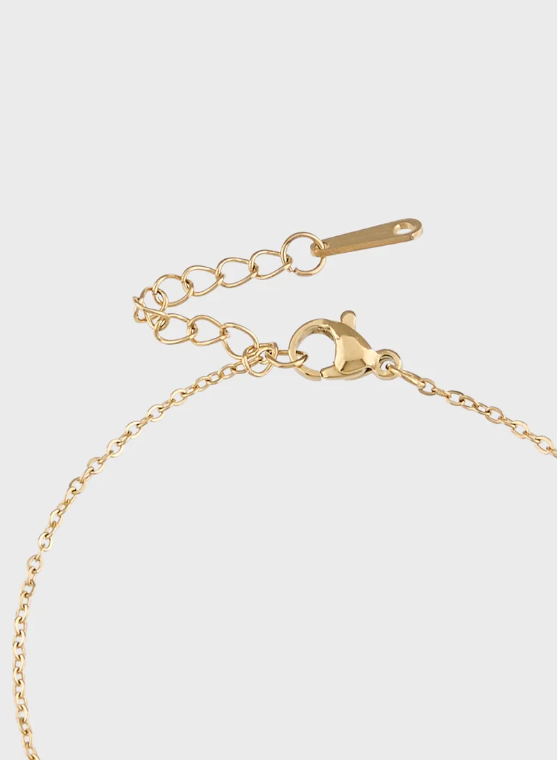 Staurtz Stone Heart Bracelet