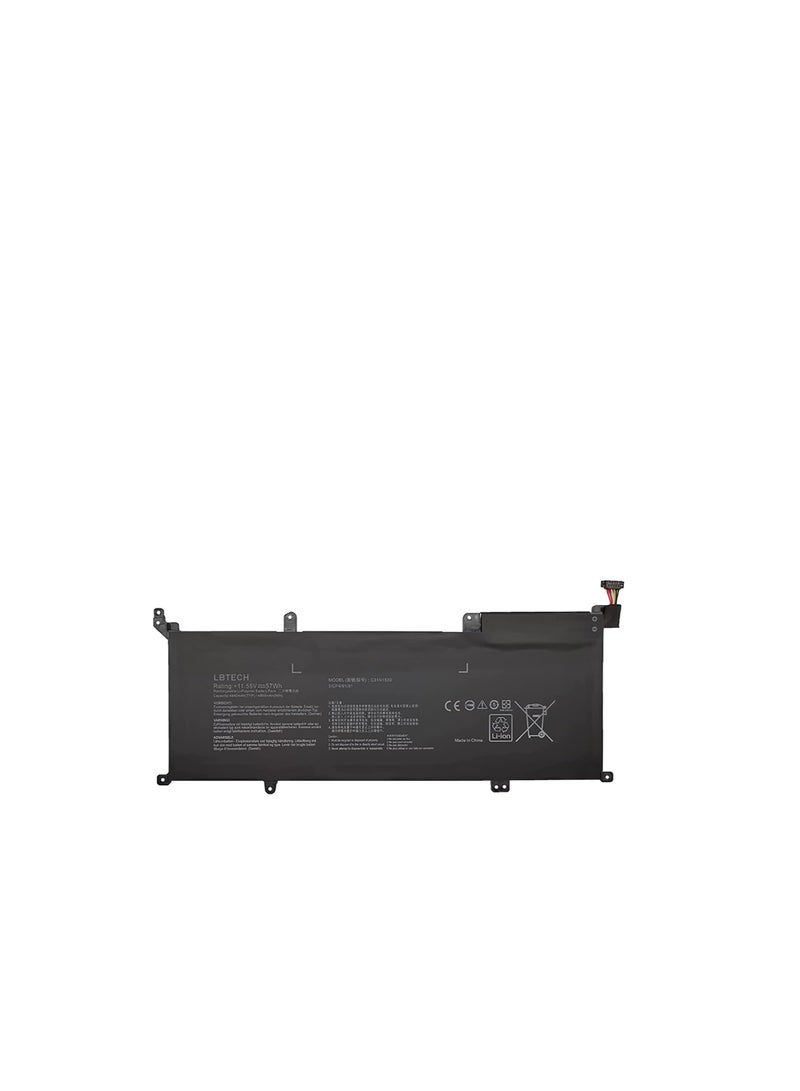 Terabyte C31N1539 C31Pn9H 0B200-01180200 Laptop Battery Replacement for ASUS Zenbook UX306 UX306U UX306UA Series (11.55V 57Wh) - Image 1