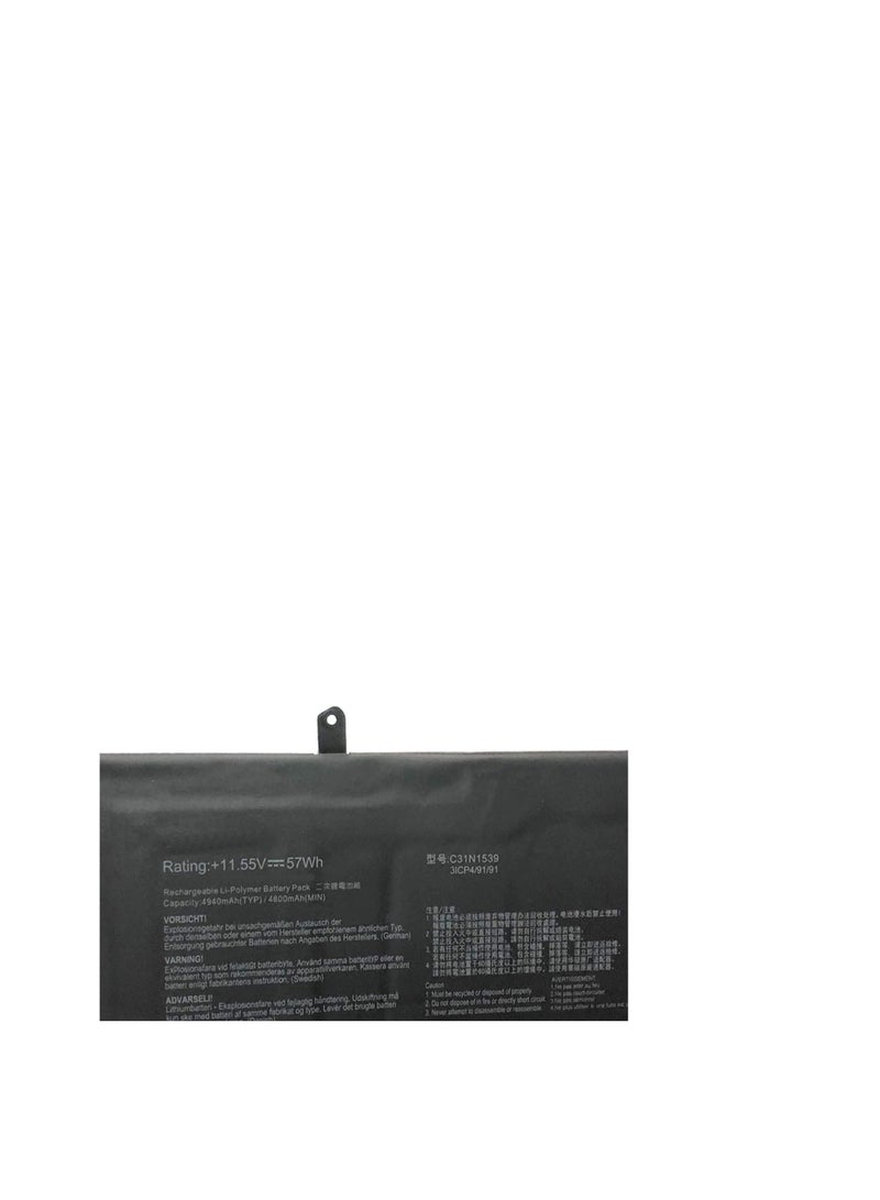 Terabyte C31N1539 C31Pn9H 0B200-01180200 Laptop Battery Replacement for ASUS Zenbook UX306 UX306U UX306UA Series (11.55V 57Wh) - Image 2