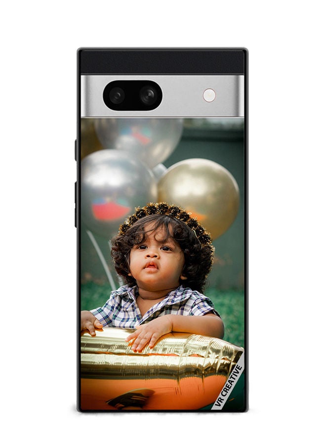 VR CREATIVE Protective Case Cover For Google Pixel 7a Bday Baby Design Multicolour - Image 1
