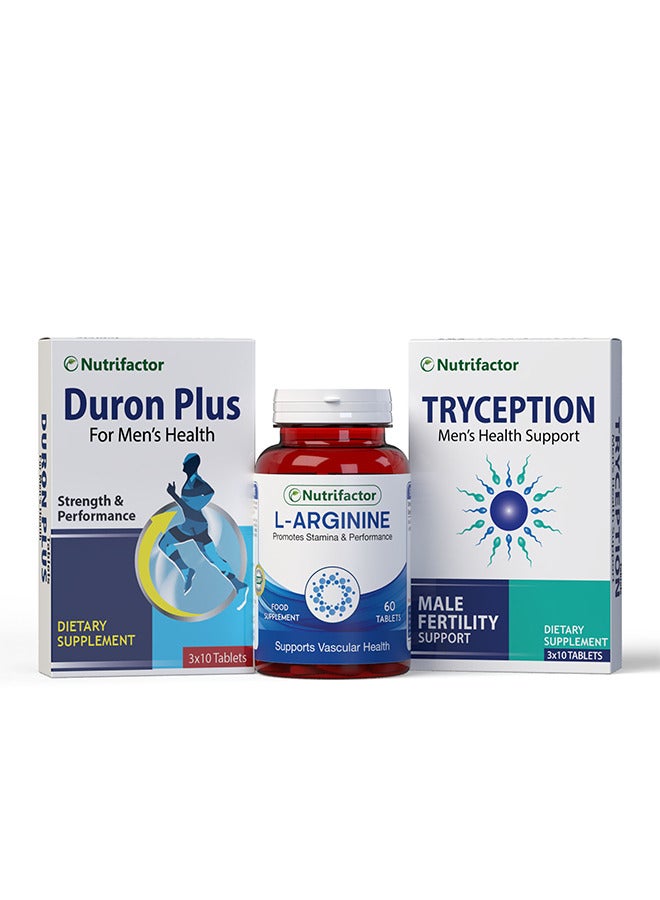 Nutrifactor Men's Health Bundle (3x The Man) - Image 1