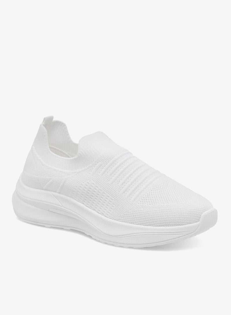 Oaklan by Shoexpress Women's Textured Slip-On Sneakers - Image 2