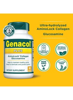 Genacol Glucosamine & Collagen Joint Supplement By Plus | Glucosamina Colageno Hidrolizado Capsules | Lubricate Joints, Relieve Joint Discomfort, Maintain Optimum Joint Health & Flex (90 Capsules)  - Image 2