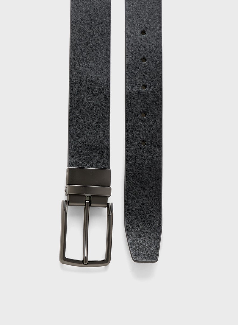 Robert Wood Smart Casual Resizable Suede Belt - Image 4