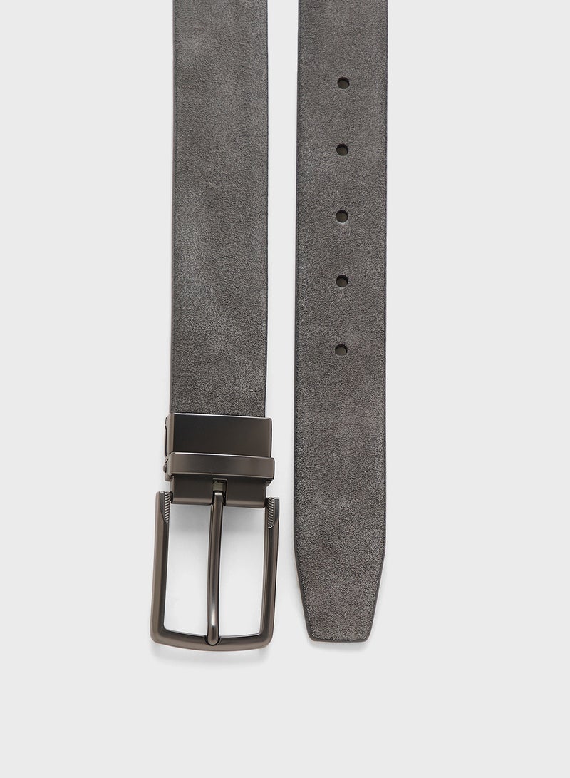 Robert Wood Smart Casual Resizable Suede Belt - Image 5