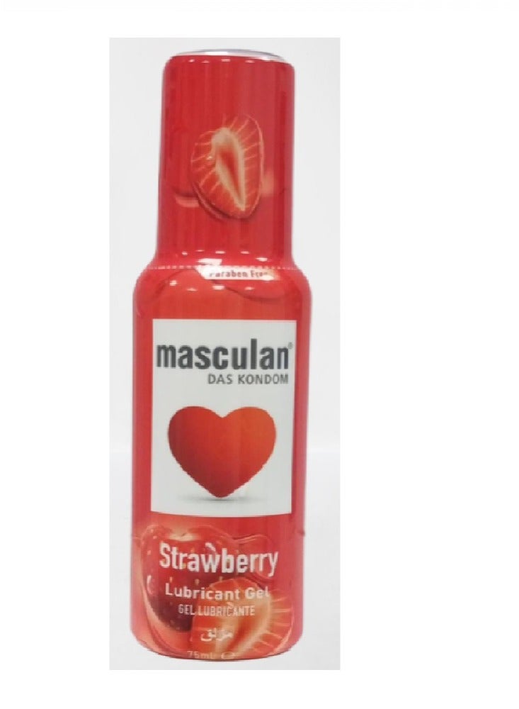 Masculan Strawberry Lubricant Gel 75ml