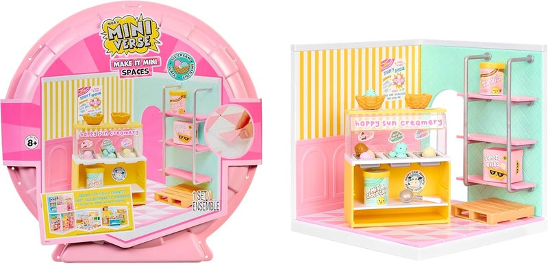 MGA's Miniverse Make It Mini Spaces Starter Pack Pink - Image 2