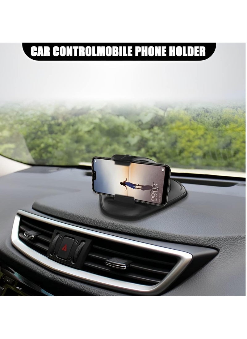SYOSI Stable Cell Phone Stand Center Console Hands-Free Clip Mount for Cellphone Universal Auto Accessories Compatible with All Phone Android Smartphone  - Image 4