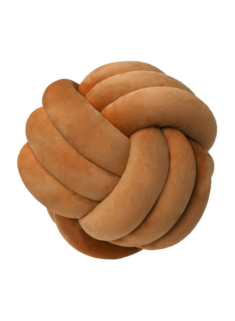 HOME DWELL Cushion Ball, 35x35 cm - Soft and Decorative Cushion for Sofa, Chairs, or Beds  - Image 1
