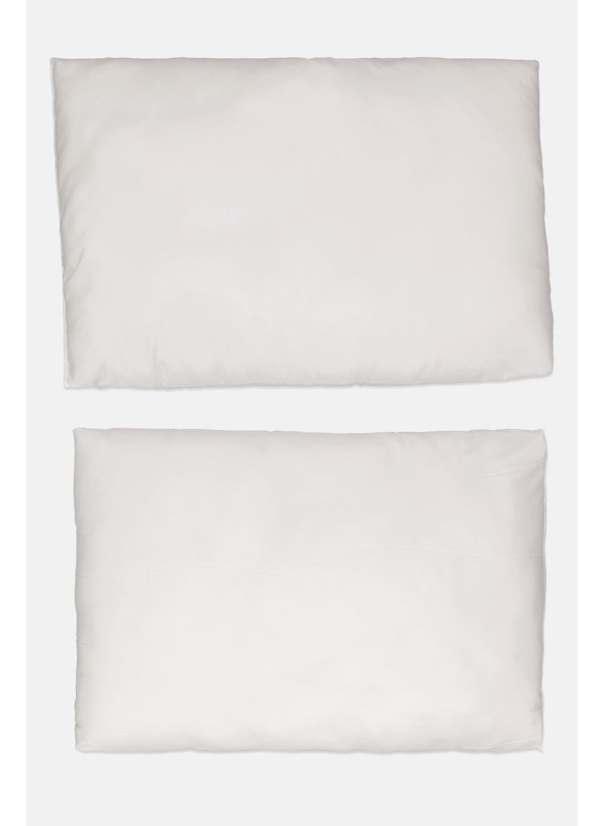 YOTO - 2 Pack Pillow Case Set 45 x 65 cm, White - Image 1
