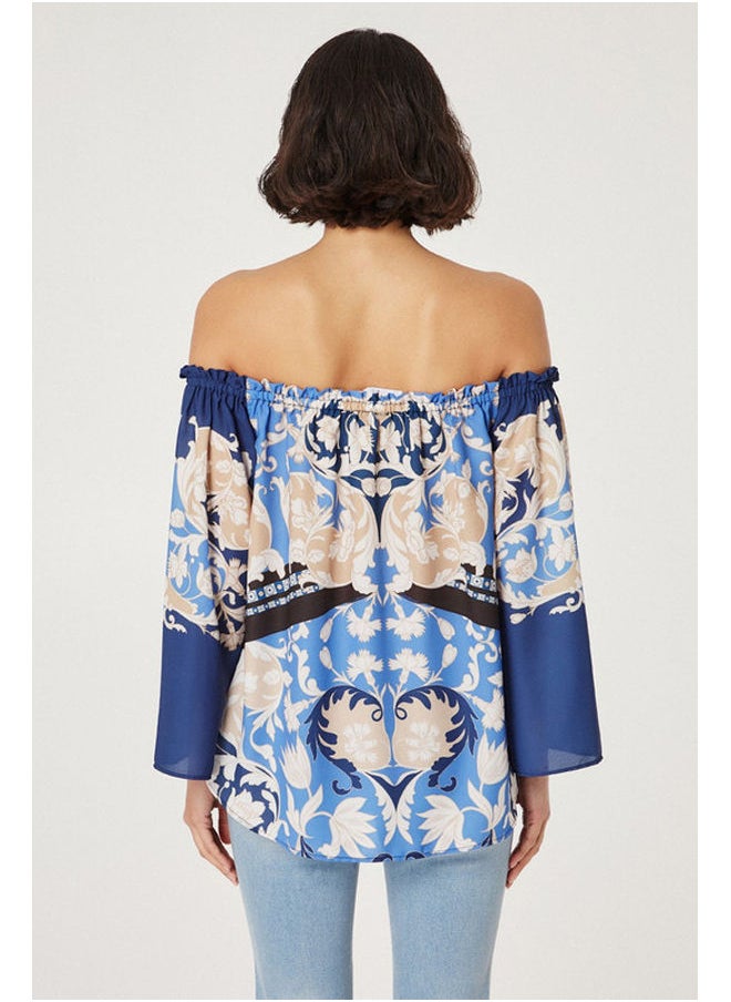 BSB - Off shoulder printed blouse - Image 1