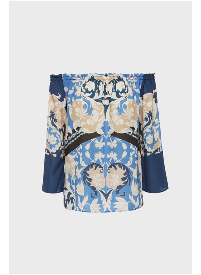 BSB - Off shoulder printed blouse - Image 1