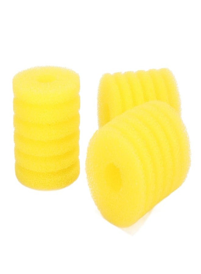 Chiffonade 3Pcs Fish Tank Filter Yellow Sponge Set Aquarium Maintenance Fish Tank Water Purification Filter Accessories - Image 3