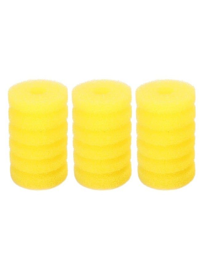 Chiffonade 3Pcs Fish Tank Filter Yellow Sponge Set Aquarium Maintenance Fish Tank Water Purification Filter Accessories - Image 1
