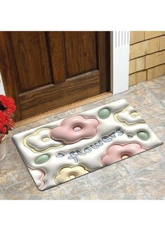 Happy Home Ultra Thin Super Absorbent - Quick Dry Bath Mat - Stylish Non-Slip Design - Machine Washable and Durable for Your Bathroom - Non-Slip Bath Mats - Modern and Beautiful Mat  - Image 5
