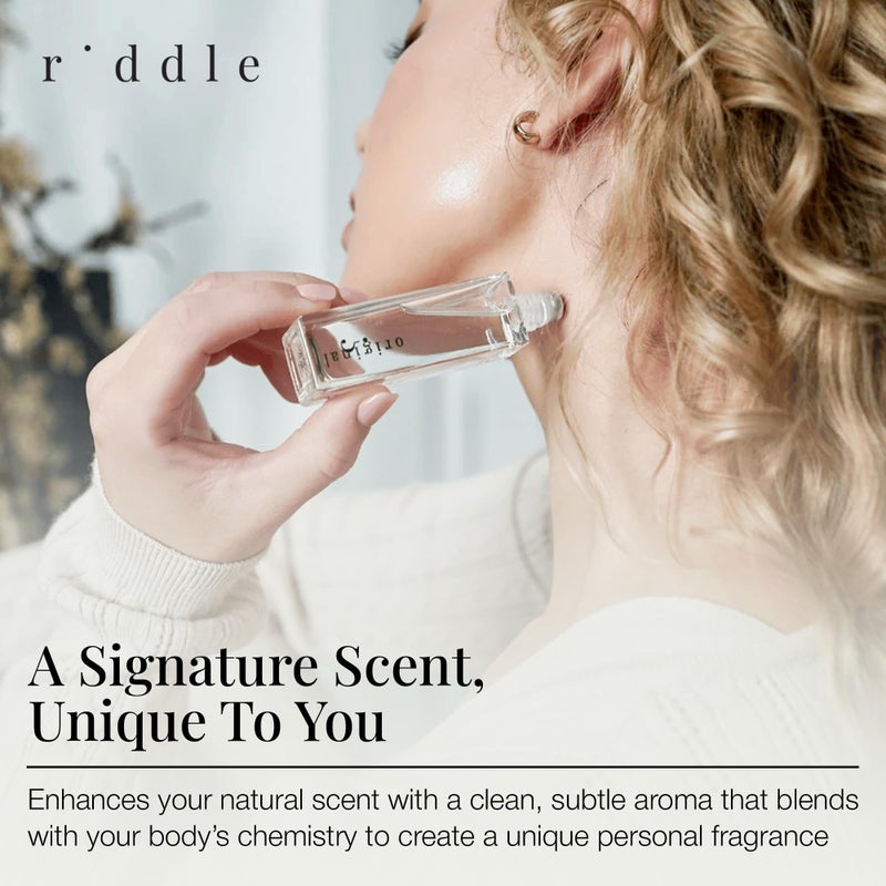 Riddle Original Roll On Pheromone Perfume Made in USA - Premium Rollerball Subtle Fragrance for Women - Long-Lasting Cruelty-Free Alcohol-Free Gentle on Skin - Ideal for Daily Use and Travel - Image 3