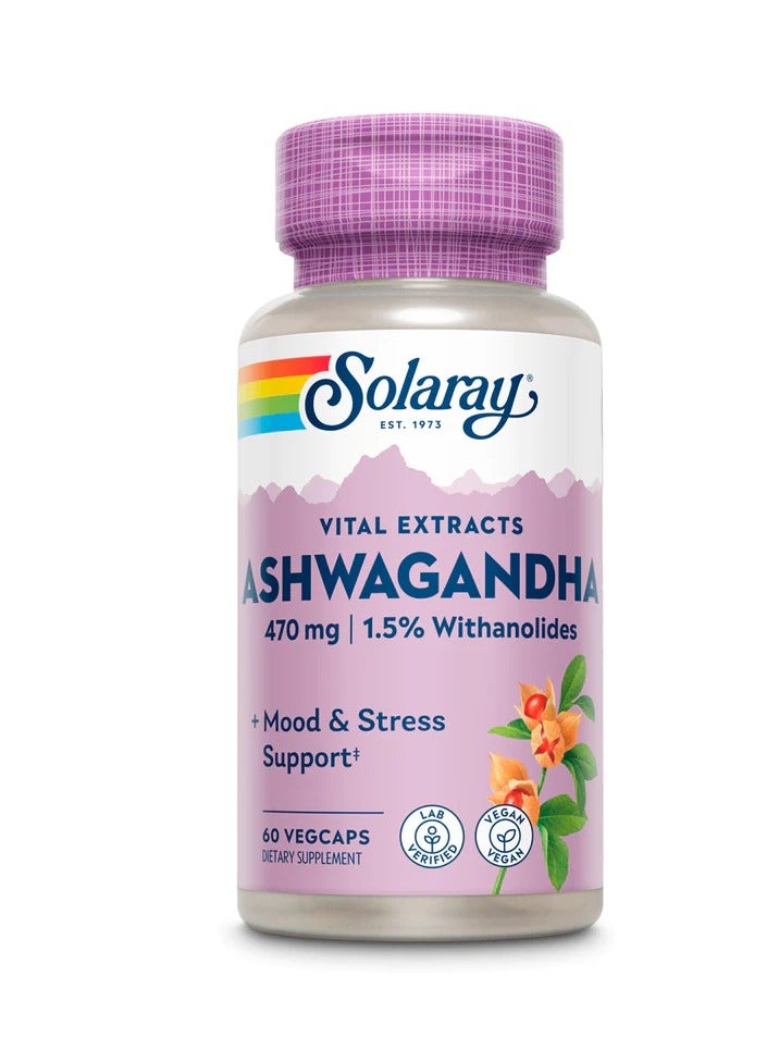 اشواغاندا 400 ملغ – 60 كبسولة