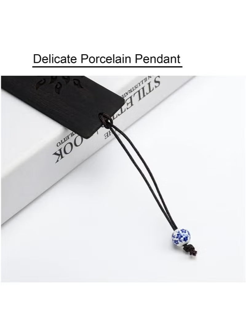 Wood Bookmark - Sun & Tree Design Bookmarks for Books, Perfect Gift for Men & Women (Elegant Book Accessories) - Image 4