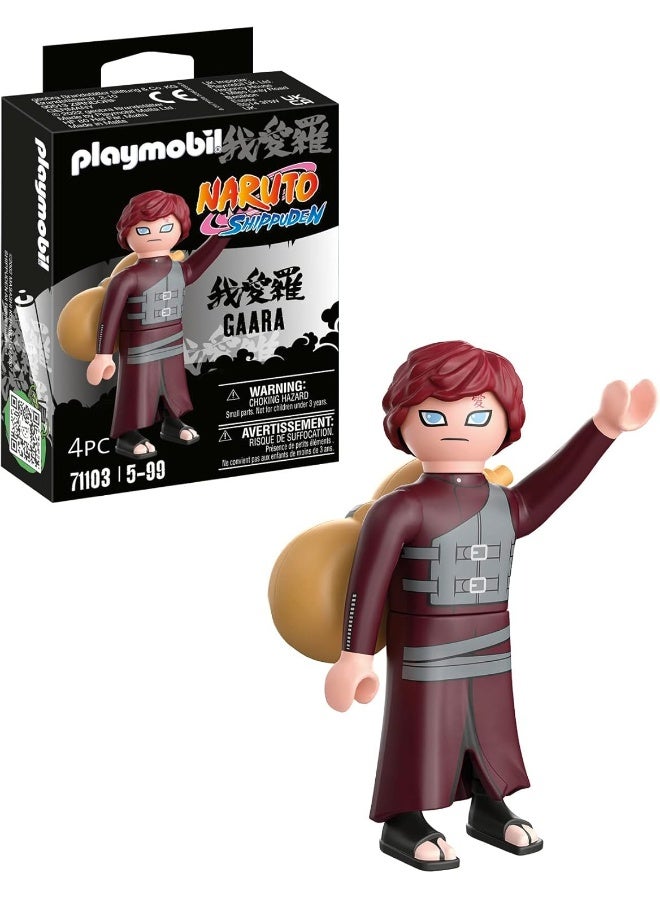 بلاي موبيل مجموعة بلايموبيل شخصية ناروتو - غارا مع إكسسوارات رمل، ميزات حركة، وشخصية قابلة للجمع | موديل 71103 | لعبة تعليمية للأطفال من عمر 4 سنوات فما فوق | 71103 - Image 1