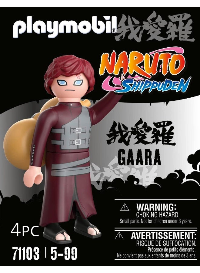 بلاي موبيل مجموعة بلايموبيل شخصية ناروتو - غارا مع إكسسوارات رمل، ميزات حركة، وشخصية قابلة للجمع | موديل 71103 | لعبة تعليمية للأطفال من عمر 4 سنوات فما فوق | 71103 - Image 3