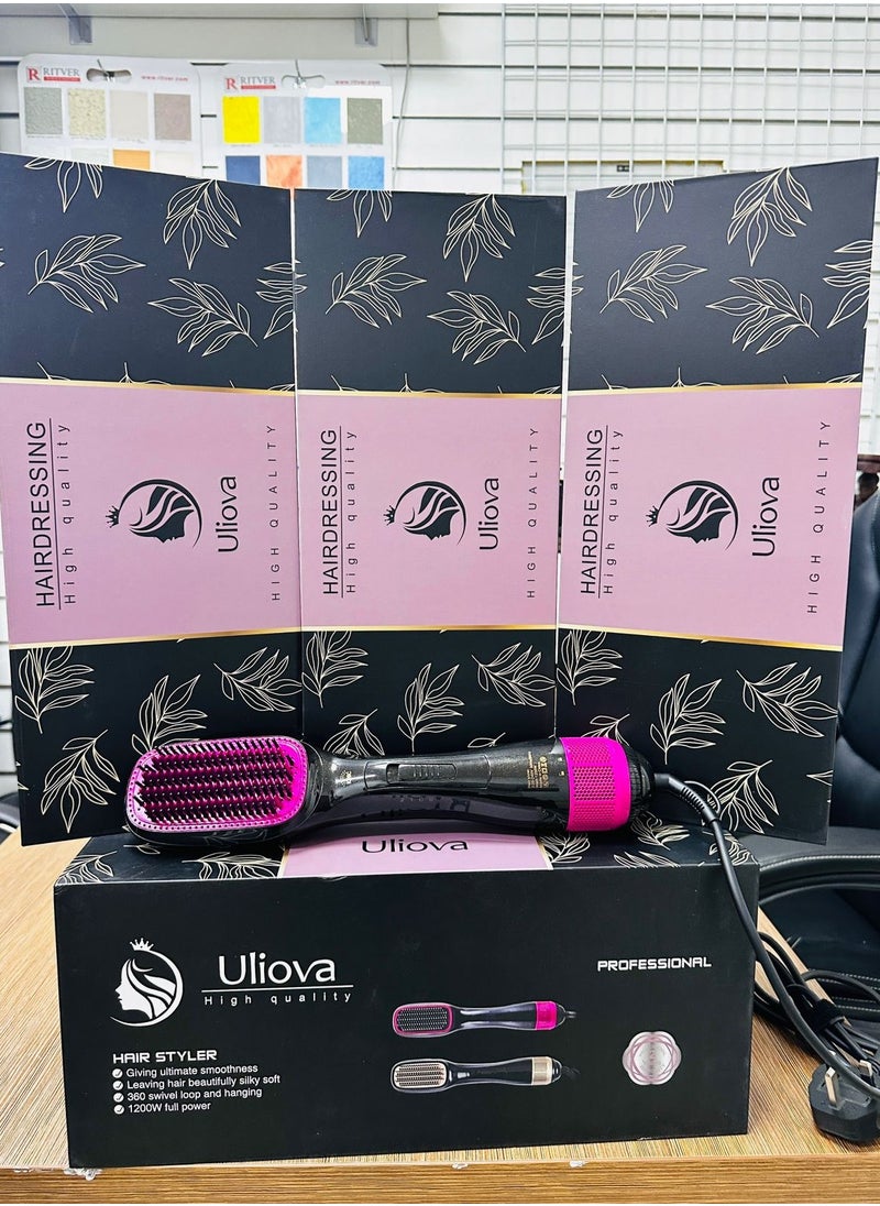Uliova Uliova 2-in-1 Professional Hair Styling Brush, Hair Dryer and Unique Styler FDD-02901  - Image 4