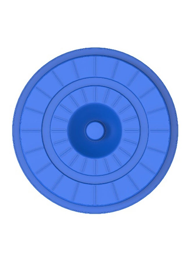 Cosmoplast 80L Round Plastic Drum With Lid (Blue)  - Image 5
