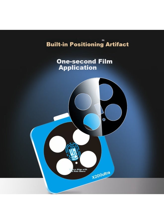 Smorss Ar Enhanced Glass Camera Lens Protector For Vivo X200ultra, Anti-reflective High Definition Anti-shock Protection For Rear Camera, Anti-glare