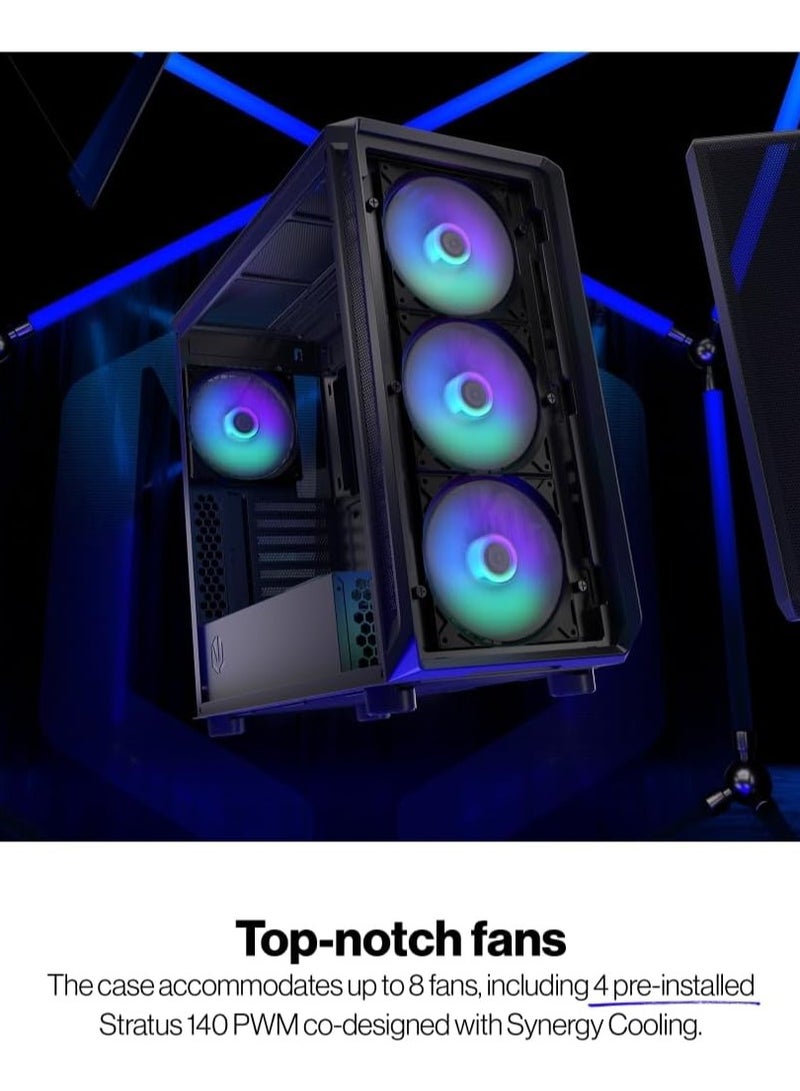 GALAX حاسوب ألعاب كور i7-12700K - 32 جيجابايت رام 3200 ميجاهرتز - NVMe 1 تيرابايت SSD - NVIDIA GeForce RTX 4060 8 جيجابايت - Image 3