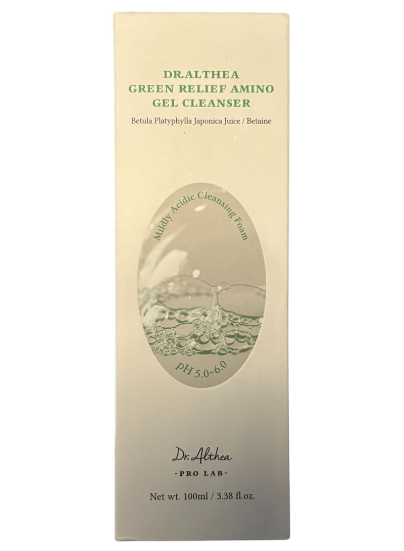 دي آر.ألثيا جل منظف أمينو جرين ريليف 100 مل - Image 2