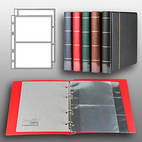 Prophila Collection Prophila banknotes Album with 20 Pockets for 50 banknotes - Image 2