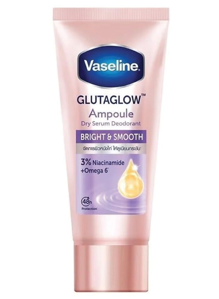 Vaseline Glutaglow Ultra Bright Ampoule Dry Serum Deodorant - 45ml & Glutaglow Bright & Renew Ampoule Dry Serum Deodorant - 45ml & Gluta Glow Ampoule Serum Deodorant Bright & Smooth 45ml Bundle - Image 4