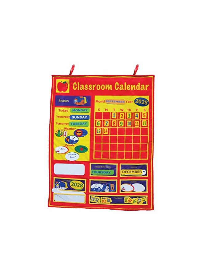 Get Ready Kids تقويم الفصل الدراسي للأطفال، 33 × 26 بوصة - Image 1