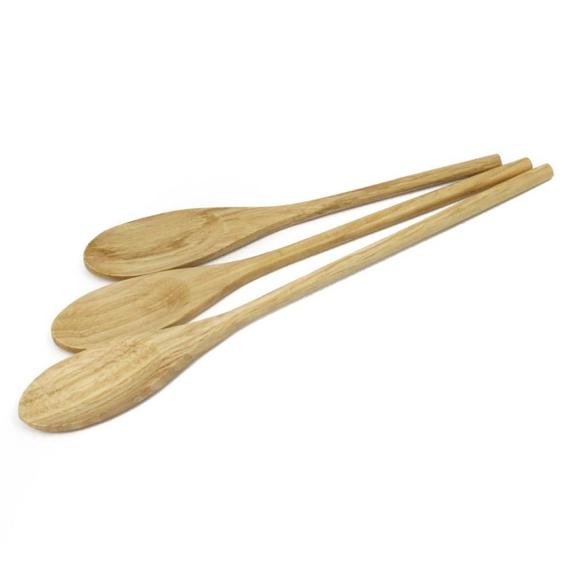 Chef Craft 3 Piece Wooden Spoon Set - Image 4