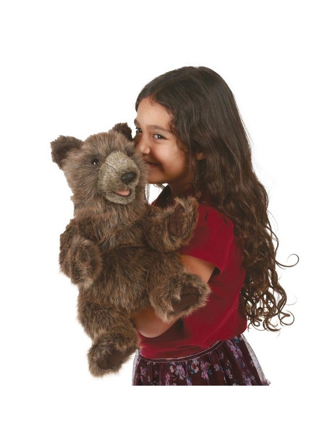 Folkmanis Bear Cub Hand Puppet - Image 2