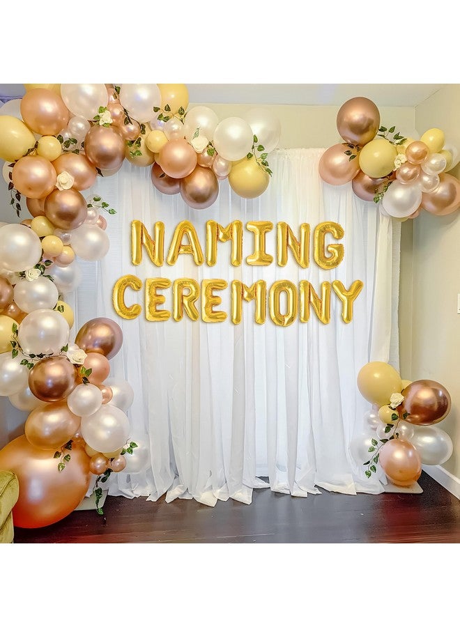 SpecialYou.in Naming Ceremony Decorations Kit ,Baby Name Revealing Decoration Items,Baby Naming Ceremony Decoration Items For Girl,Boy,Kids,Naming Ceremony Backdrop,Namkaran Ceremony Decoration-64 Pc - Image 1