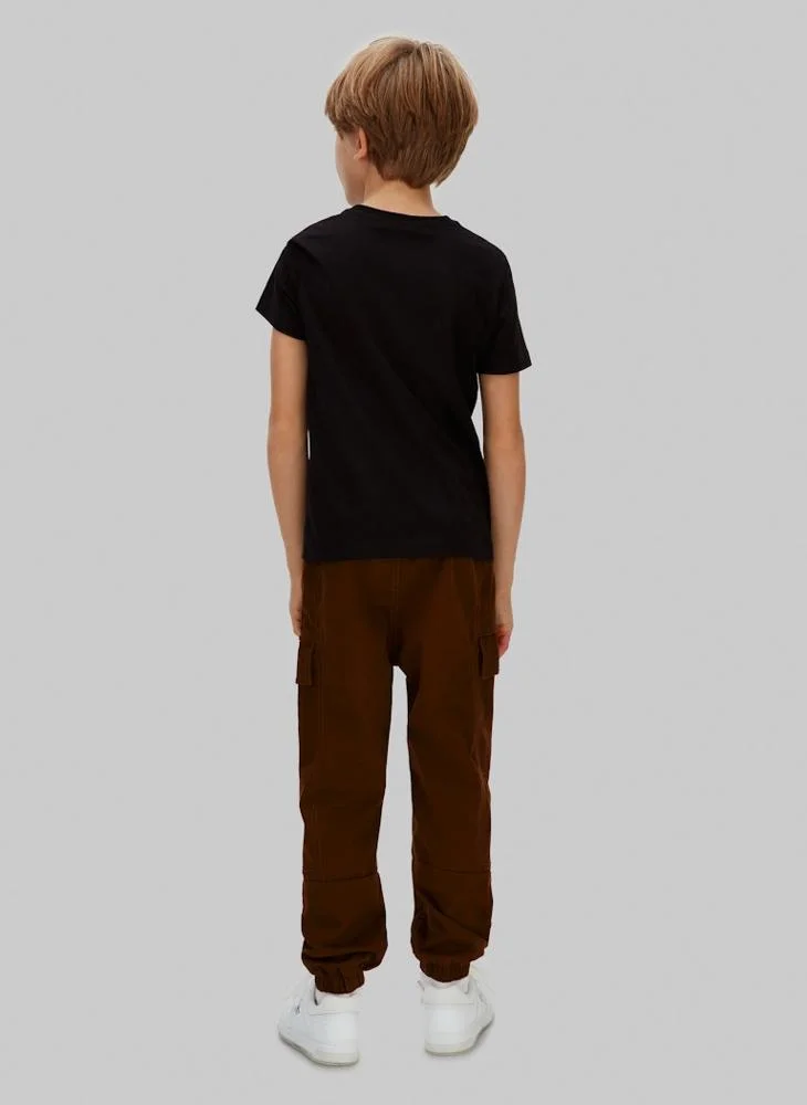 Calvin Klein Jeans Youth Logo Cargo Pants