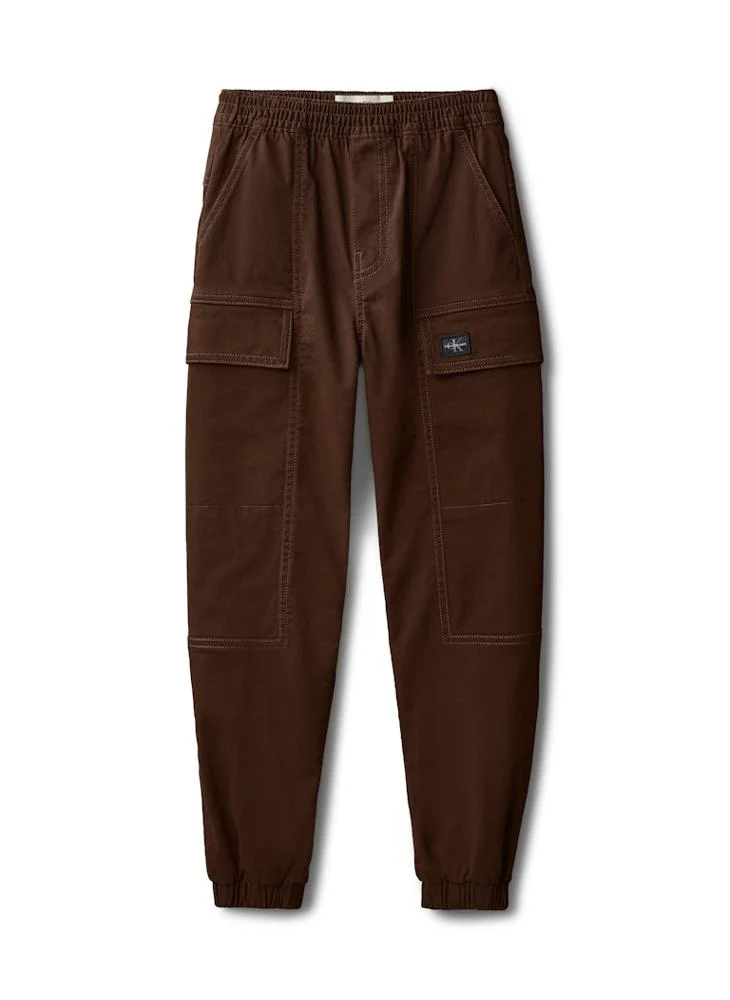 Calvin Klein Jeans  Youth Logo Cargo Pants for Men | Best Price UAE