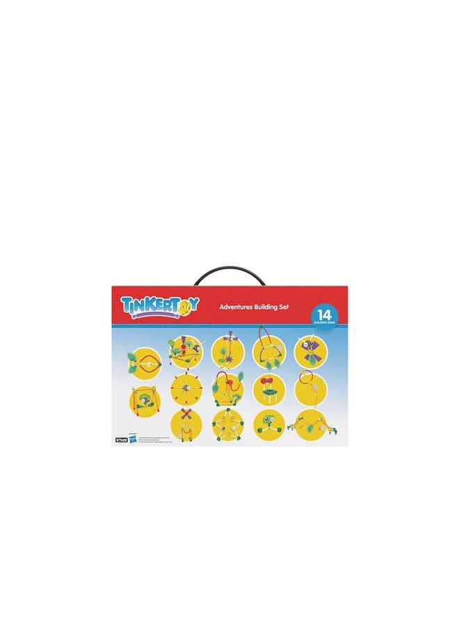 Tinkertoy Tinkertoy Adventures Building Set - 100 Parts - Ages 3 & Up - Creative Preschool Toy  - Image 2