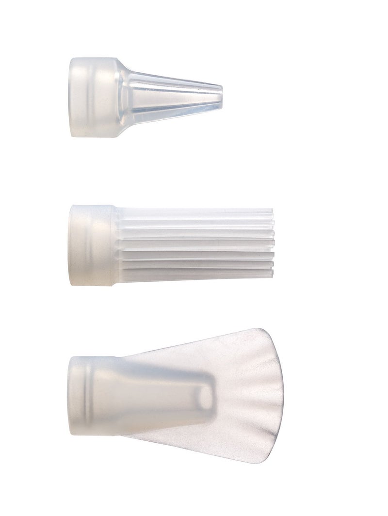 Lekue LÃ©kuÃ© Decomax Pen Set | Reusable Squeezy Bottle with 4 Nozzles | Brown | Cake & Cookie Decorating Tool with Multiple Attachments for Personalisation & Filling | Dishwasher Safe | Microwave Safe - Image 2