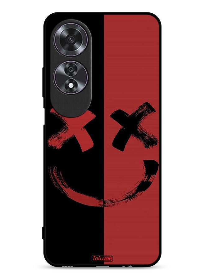 Tolwak Oppo A60 Protective Case Cover Marshmallow Art Pattern - Image 1