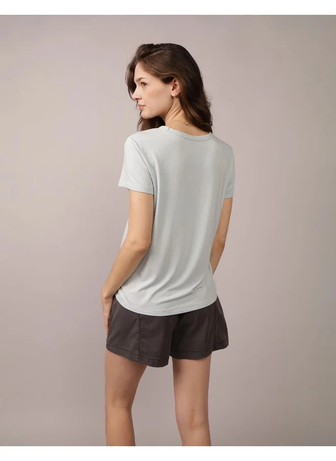 امريكان ايجل AE Soft & Sexy Short-Sleeve Crew Neck Tee