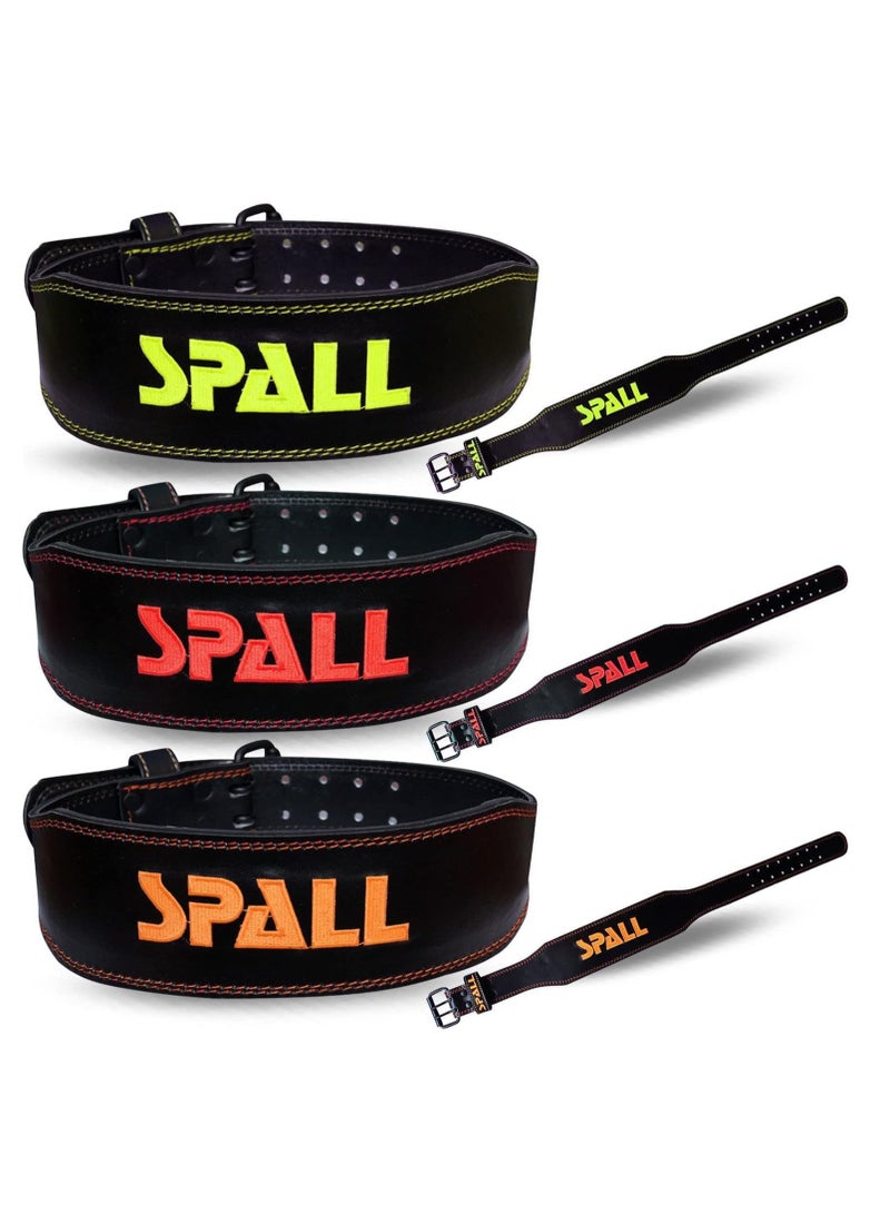 سبال حزام رفع الأثقال لصالة الألعاب الرياضية واللياقة البدنية ورفع الأثقال في الصالة الرياضية الرئيسية للجسم وخصر الجسم وتمارين القوة وبناء القوة - Image 2