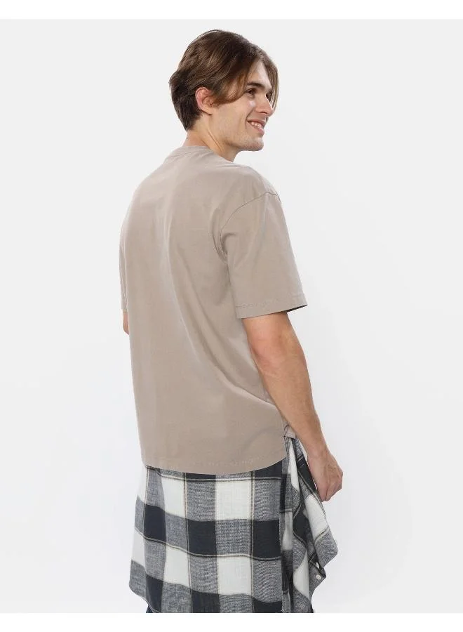 امريكان ايجل AE Super Soft Oversized Logo Graphic T-Shirt